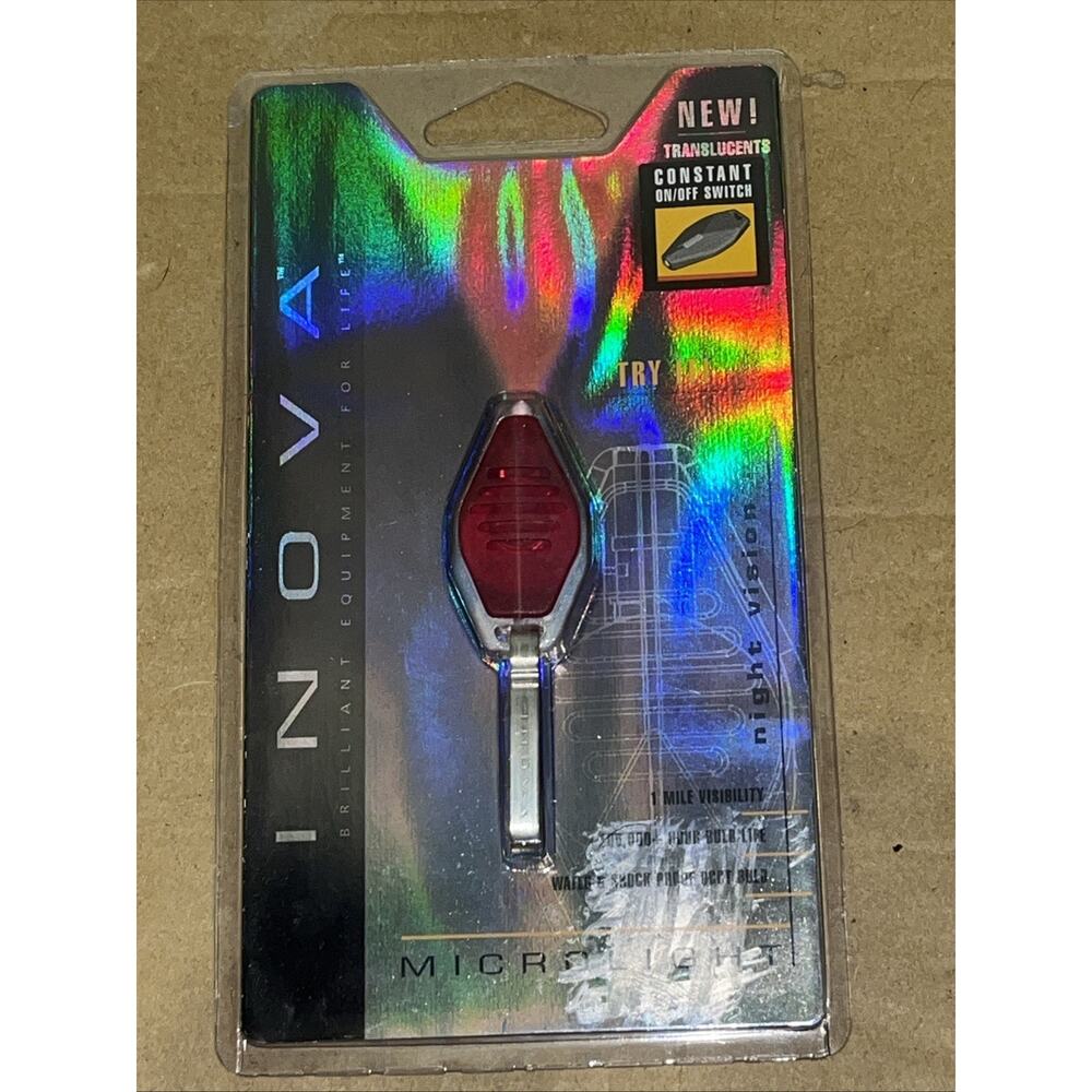 Nite Ize Inova CB-G Translucent Microlight, Brilliant Equipment !Red Light!